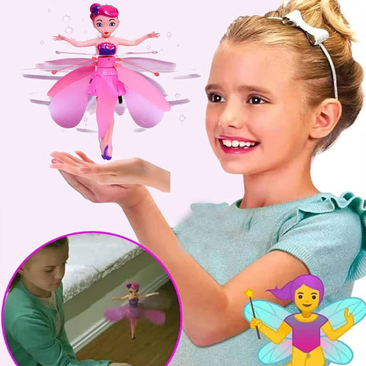 Magic Flying Fairy Princess Doll , دمية الأميرة الجنية الطائرة السحرية