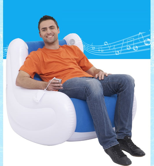 Inflatable Rocking Sofa Chair , كرسي أريكة هزاز قابل للنفخ